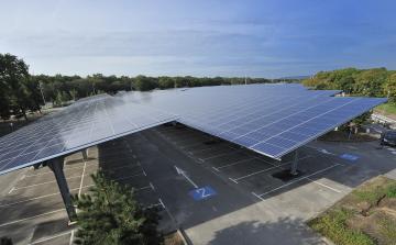 Couverture d'un parking professionnel